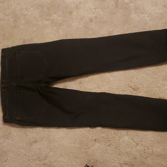 Urban Outfitters BDG Twig Ankle Black Washed Jeans Embroidered Boho Size 28/29 - Picture 3 of 6